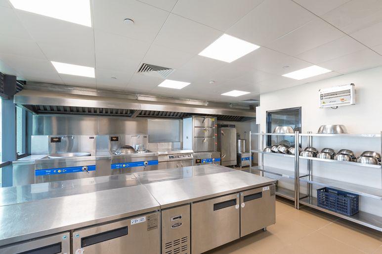 Cozinha industrial de aço inox para indústria de alimentos